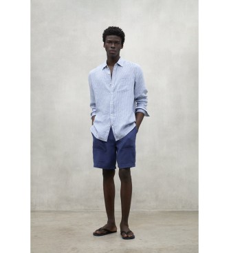 ECOALF Adan blaues Hemd