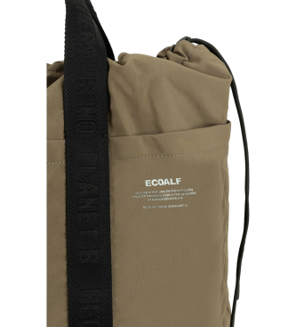 ECOALF Akira taupe tote bag