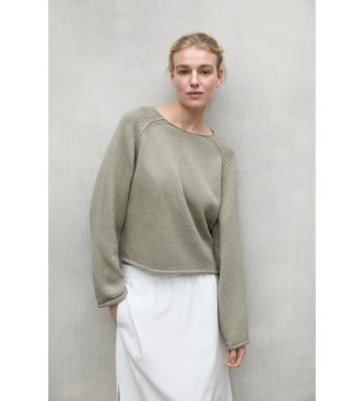 ECOALF Alamo green jumper