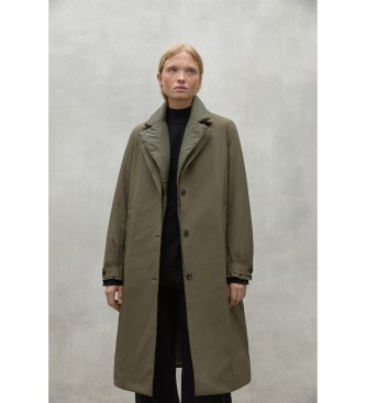 ECOALF Trench verde Albert