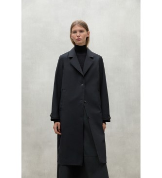 ECOALF Trench nero Albert