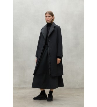 ECOALF Trench nero Albert