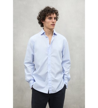ECOALF Alfredo blaues Hemd
