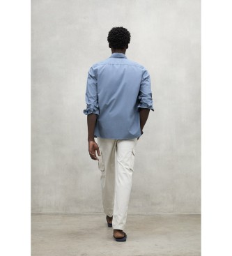 ECOALF Alfredo blaues Hemd