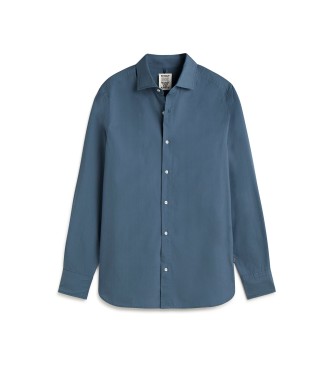 ECOALF Alfredo blaues Hemd