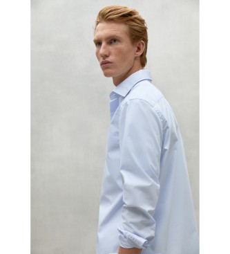 ECOALF Alfredo blue shirt