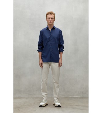 ECOALF Camicia Alfredo blu scuro