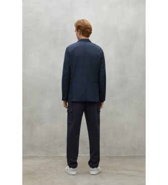 ECOALF Alpen navy blazer