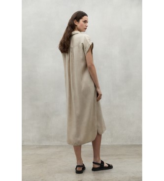 ECOALF Vestido Amatista beige