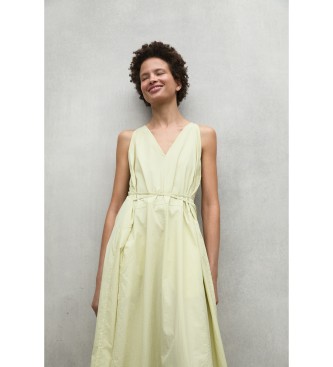 ECOALF Robe Anatasa jaune