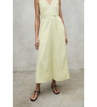 ECOALF Robe Anatasa jaune