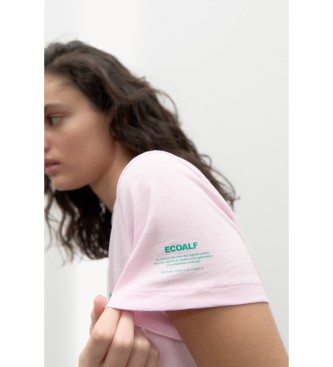 ECOALF Anconaalf pink T-shirt