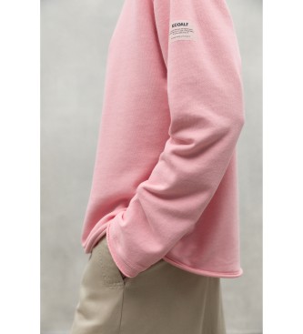 ECOALF Ankara pink sweatshirt