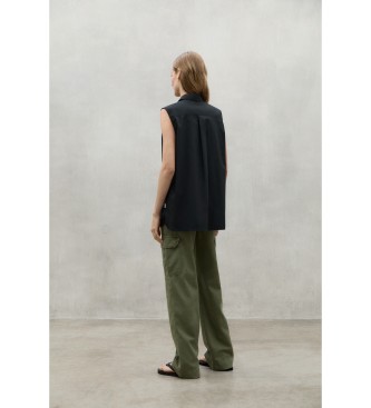 ECOALF Anna zwart shirt