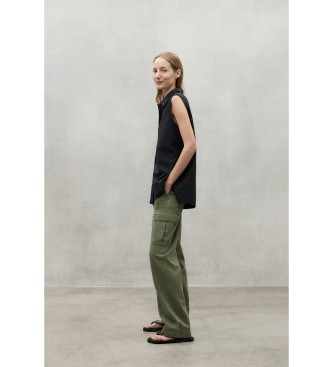 ECOALF Anna zwart shirt