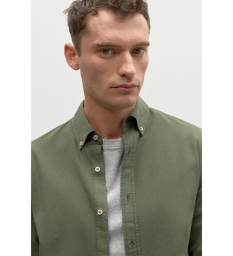 ECOALF Camisa verde Antejo