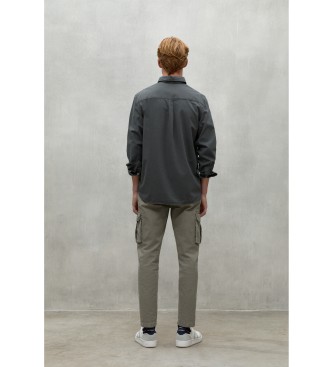 ECOALF Antejo dark grey shirt