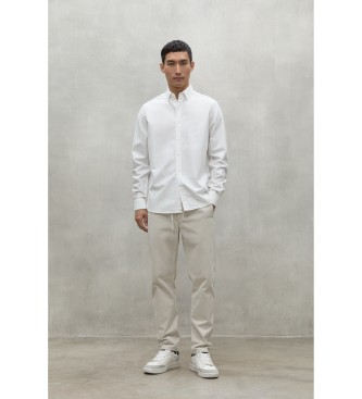 ECOALF Antonio white shirt