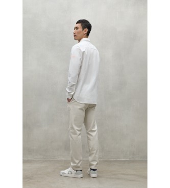 ECOALF Antonio white shirt