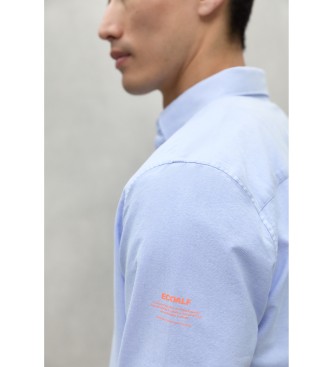 ECOALF Antonio blue shirt