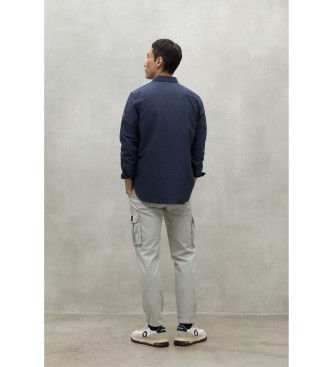 ECOALF Antonio navy shirt