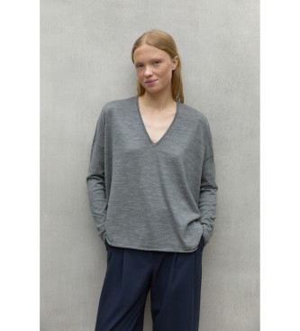 ECOALF Pull Anturio gris fonc