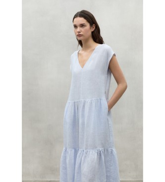 ECOALF Robe bleue en terre cuite