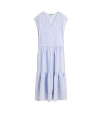 ECOALF Robe bleue en terre cuite