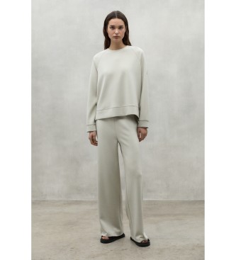 ECOALF Arda beige trousers