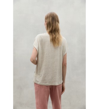 ECOALF ARENDAL BEIGE LINNEN T-SHIRT