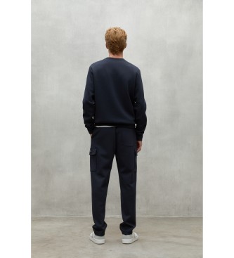 ECOALF Arles navy sweatshirt