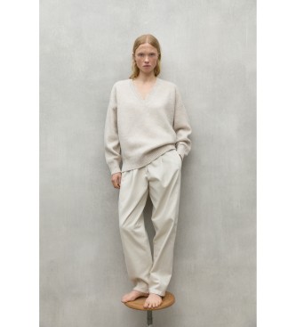 ECOALF Azalea beige jumper