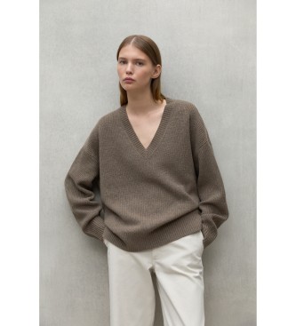 ECOALF Azalea jumper brown