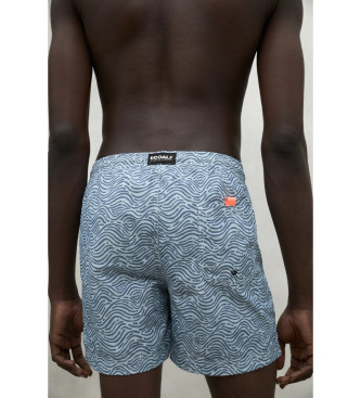 ECOALF Costume da bagno blu Bequia