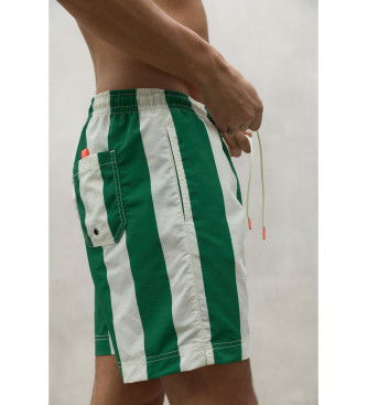 ECOALF Bequia swimming costume green, white