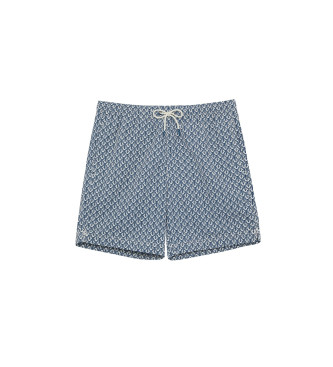 ECOALF Costume da bagno blu navy stampato Fiyialf