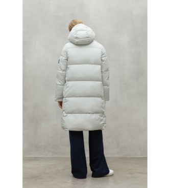 ECOALF Baru coat white, beige