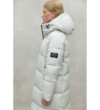 ECOALF Baru coat white, beige