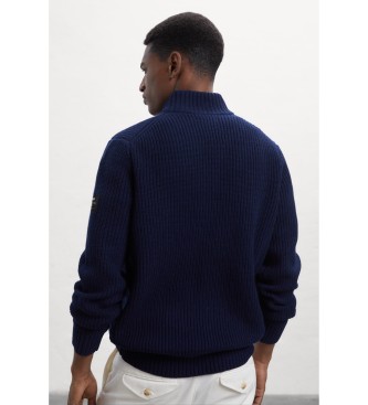 ECOALF Merto navy jumper