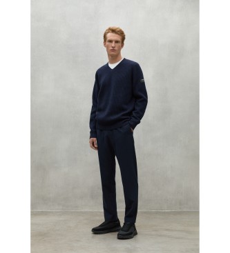 ECOALF Boxwood jumper navy