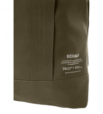 ECOALF Saco de compras caqui colado