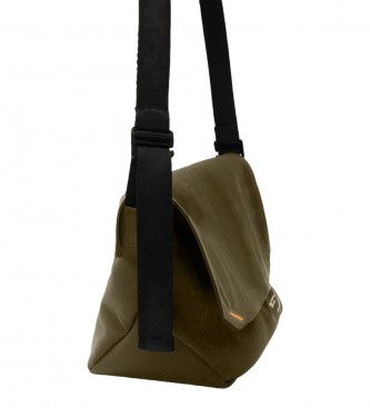 ECOALF Bonded khaki skuldertaske