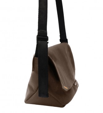 ECOALF Brown Bonded shoulder bag