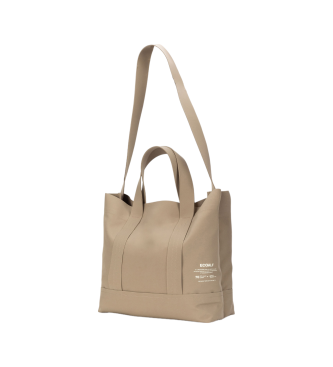 ECOALF Shopper-Tasche in Taupe aus Verbundmaterial