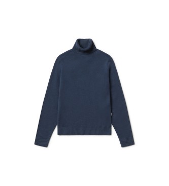 ECOALF Brun marineblau Pullover