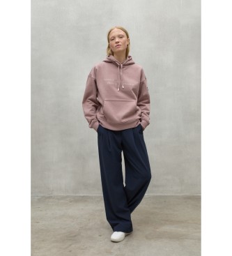 ECOALF Sweat-shirt rose Bunol