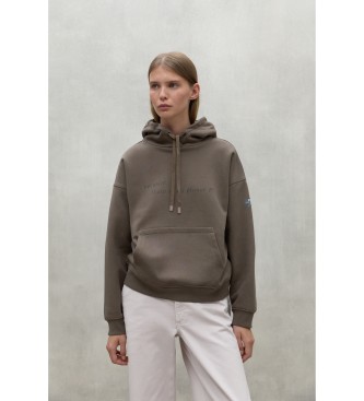 ECOALF Braunes Bunol Sweatshirt