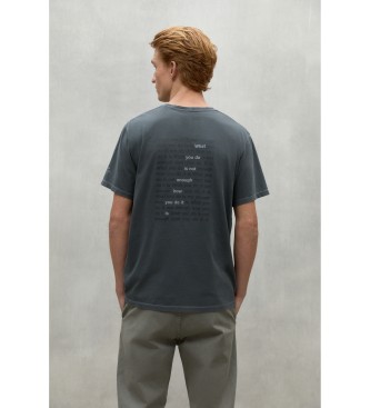 ECOALF T-shirt Burgos gris fonc