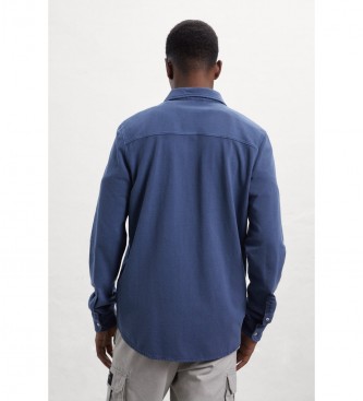 ECOALF Indigo blue Gotham shirt