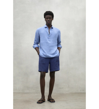 ECOALF Chemise bleue Polino